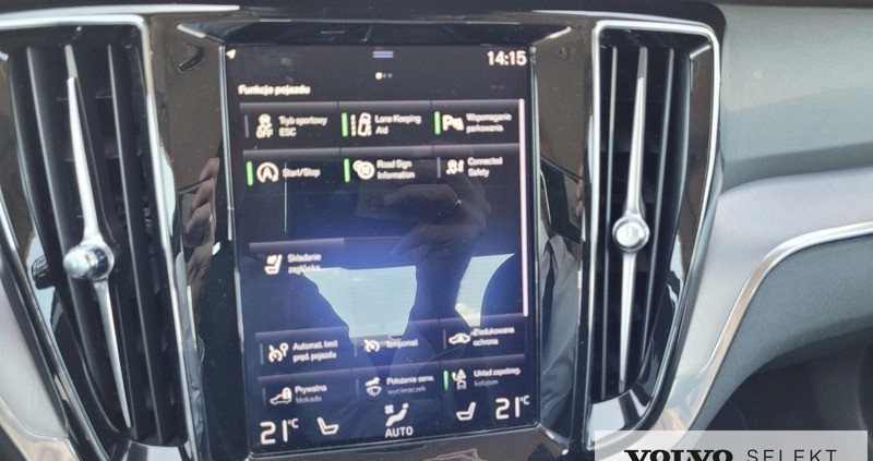 Volvo S60 cena 146900 przebieg: 46000, rok produkcji 2020 z Biały Bór małe 436